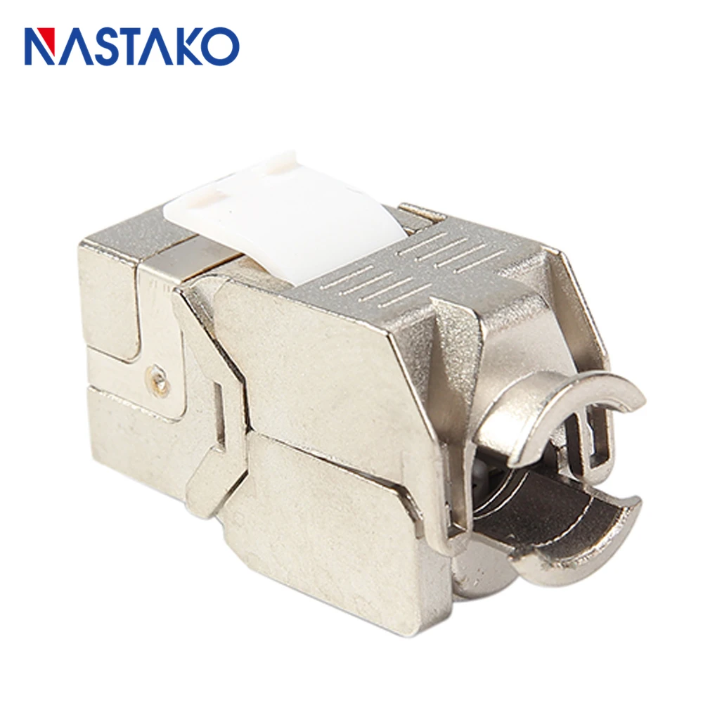 Сетевые разъемы RJ45 Keystone Jack Cat6A 10 Гб CAT.6A экранированные для модуля Ethernet подходят