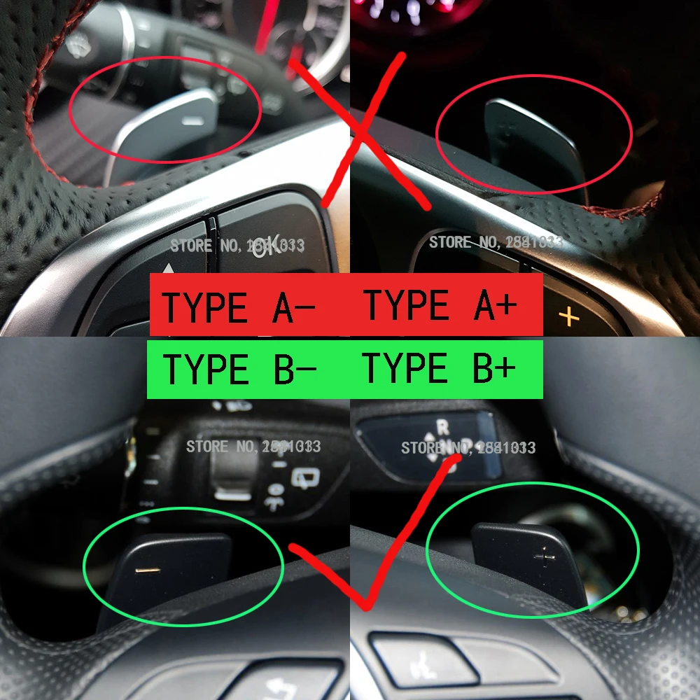 TTCR-II из 2 предметов Алюминий подрулевой механизм переключения передач весло удлинители переключения Замена для Mercedes Benz W204 GLK E, A, B, SLK GL Class