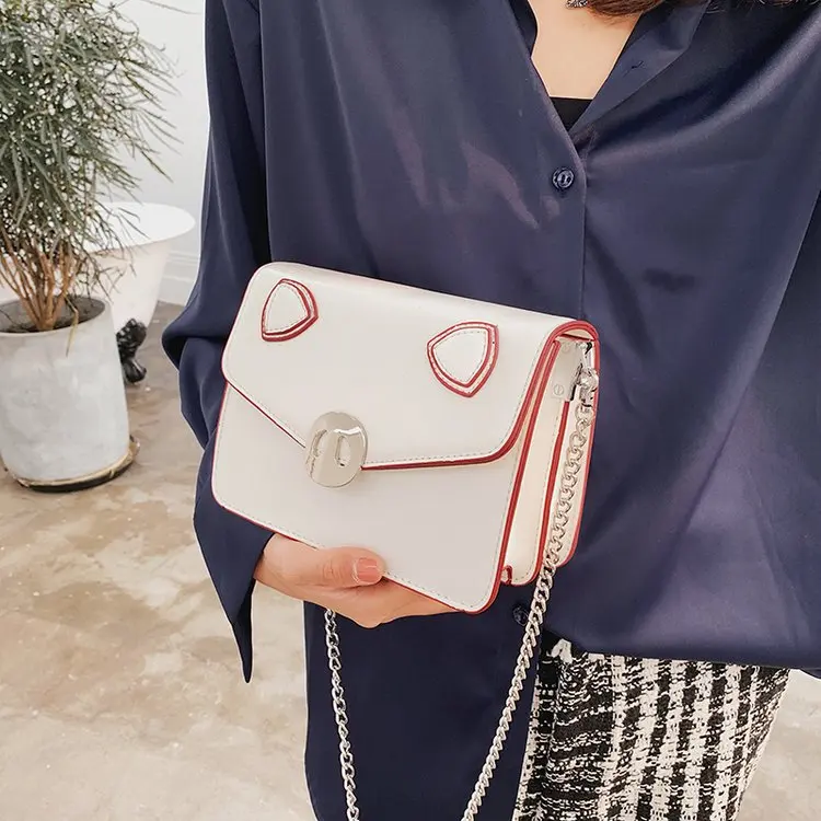 

Women Luxury Brand Leather Chain Bag Soft PU Leather Women Flap Bag Casual Wild Shoulder Bag New Quality Female Crossbody Bag