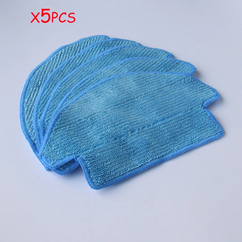 

5*Mop Cloths for dibea d900 robot Vacuum Cleaner replacement Parts Cloth
