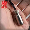 EDC Outdoor Titanium Alloy Mini Waterproof Warehouse Sealed Can Tool Titanium Alloy Key Chain Carry Medicine Bottle ► Photo 2/6