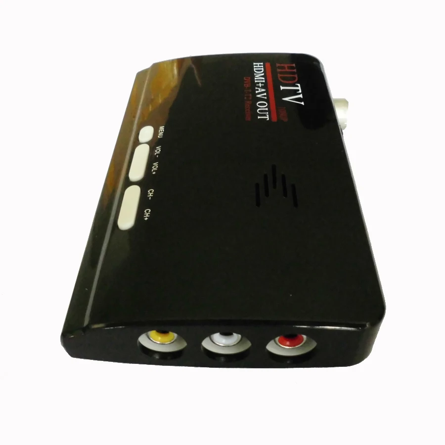 1080P Full HD DVB T2 T USB TV приемник Цифровой наземный HD/AV CVBS внешний ТВ тюнер конвертер для