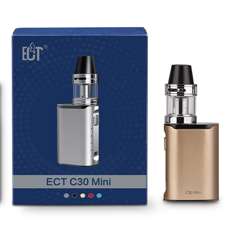 Original-ECT-C30-Mini-e-cigarettes-Kit-40W-Box-Mod-2Ml-Atomizer-Electronic-Cigarette-Huge-Fog (3)