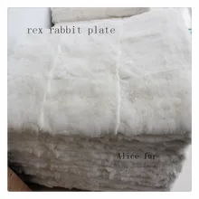 Натуральный белый цвет мех кролика Рекс кожи одеяло/мягкий теплый мех матрасы ковры пластины