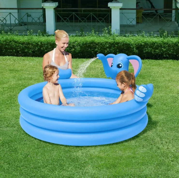hard plastic elephant pool