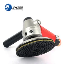 Z LION 1 Piece Air Wet Polisher M14 Thread Pneumatic Air Tool Air Sander Pneumatic Polisher