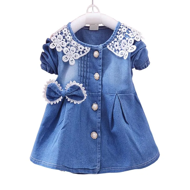 

BibiCola children outerwear baby girls cowboy jacket coat kids overcoat spring autumn baby girls coat toddler outfits
