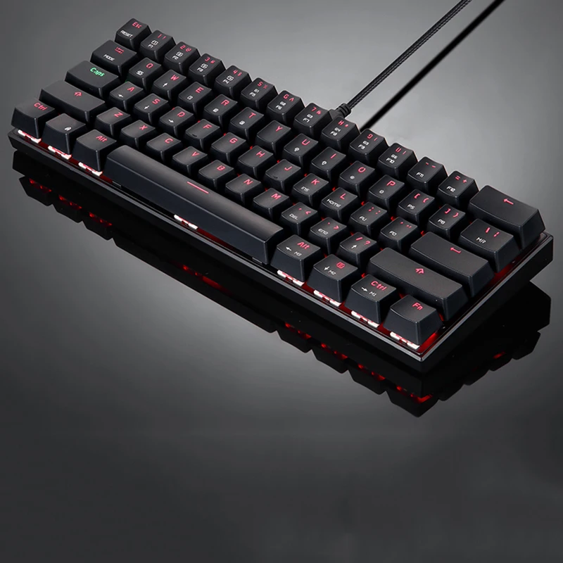 Новый MOTOSPEED CK62 проводной Bluetooth двойной режим игровая механическая клавиатура с