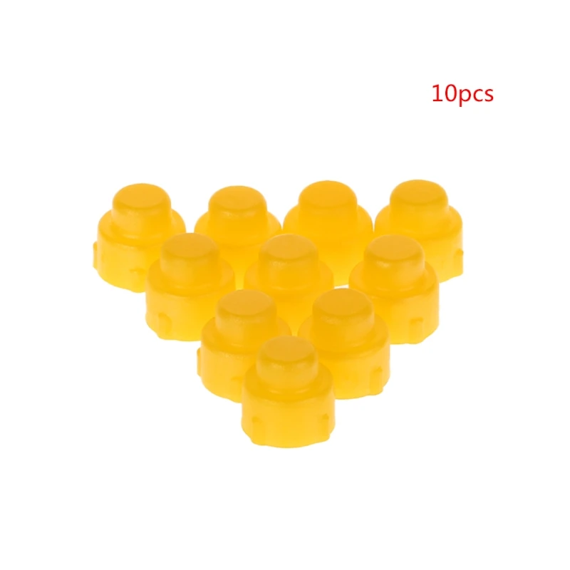 10pcs M10 Bicycle Hub Cover Dustproof Bolt Protector Waterproof Bike