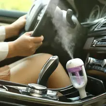 Auto Compacto Mini Aroma Umidificador Purificador de Ar Do Carro de Viagem Portátil Esterilização Ambientador Carro Dust-Proof Ultra-sônica Difusor
