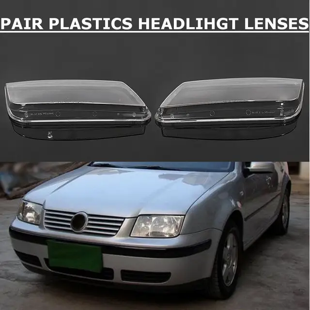 2pcs Left Right Car Headlight Lens Cover Replacement Head Lamp 2pcs Left Right Car Headlight Lens Cover Replacement Head Lamp Covers For Vw Jetta Bora Mk4 1999 2000 2001 2002 2003 2004 2005