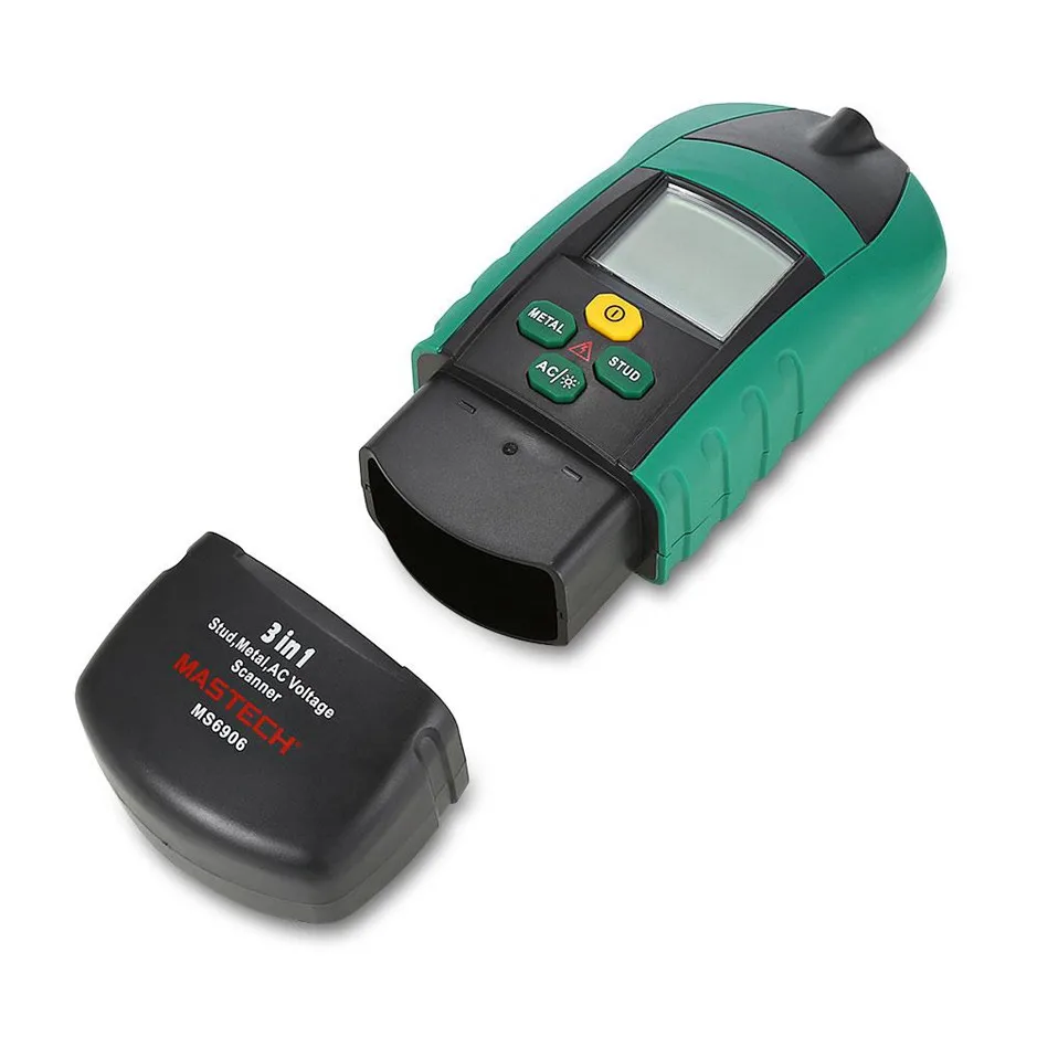 Mastech MS6906 3 в 1 Многофункциональный Металл шпилька AC детектор сканера напряжения со
