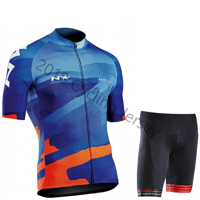 NW Northwave Pro Team 2019 Men Cycling Jersey Sportswear Summer MTB bike clothing Ropa Ciclismo hombre Quick Dry bib shorts set NW Northwave Pro Team 2019 Men Cycling Jersey Sportswear Summer MTB bike clothing Ropa Ciclismo hombre Quick Dry bib shorts set