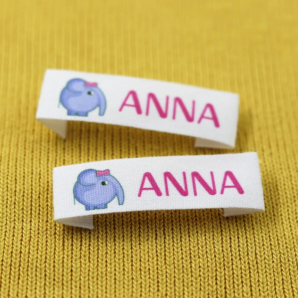 

Custom Sewing label, Handmade Tags, Custom kids Name Labels,Cotton Ribbon labels, Logo Labels(MD004)
