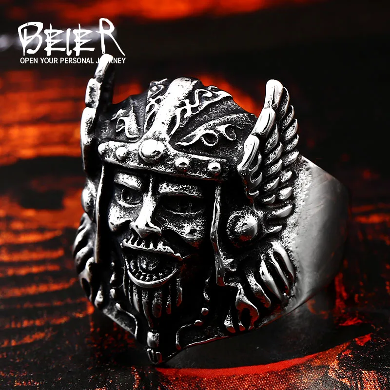 

Personlity Retro Warcraft Zeus Odin-Nors Mythology Ring Men's Titanium Jewellery Animal Jewelry free shipping BR8-239