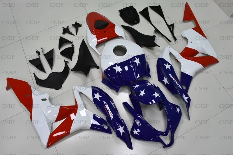 Обтекатели для корпуса Honda CBR600RR 2007 2008 CBR 600 RR 07 белые синие красные