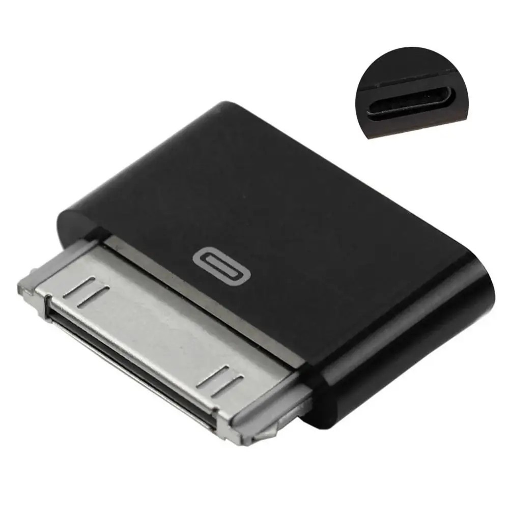 

8 pin Female To 30 pin Male Adapter Converter For iPhone 4 4S iPad 2 3 iPod Touch 4
