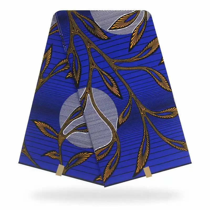 

African Ankara Fabric High Quality Hollandais Wax Print Fabric Printing 100% Cotton African Hollandais Real Dutch Wax ! P50850