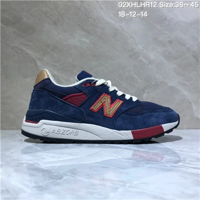 

2019 NEW BALANCE W998 women's recreational retro jogging shoes Badminton Shoes