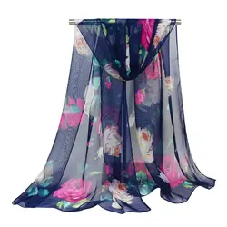 2019 парео шелковые шали mujer цветочный принт длинные обертывания головы накидки шифон хиджаб шелк шарфы для женщин модная одежда