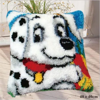 

Tiger bear bear pillowcase cross stitch latch hook rugs embroidery tapestry