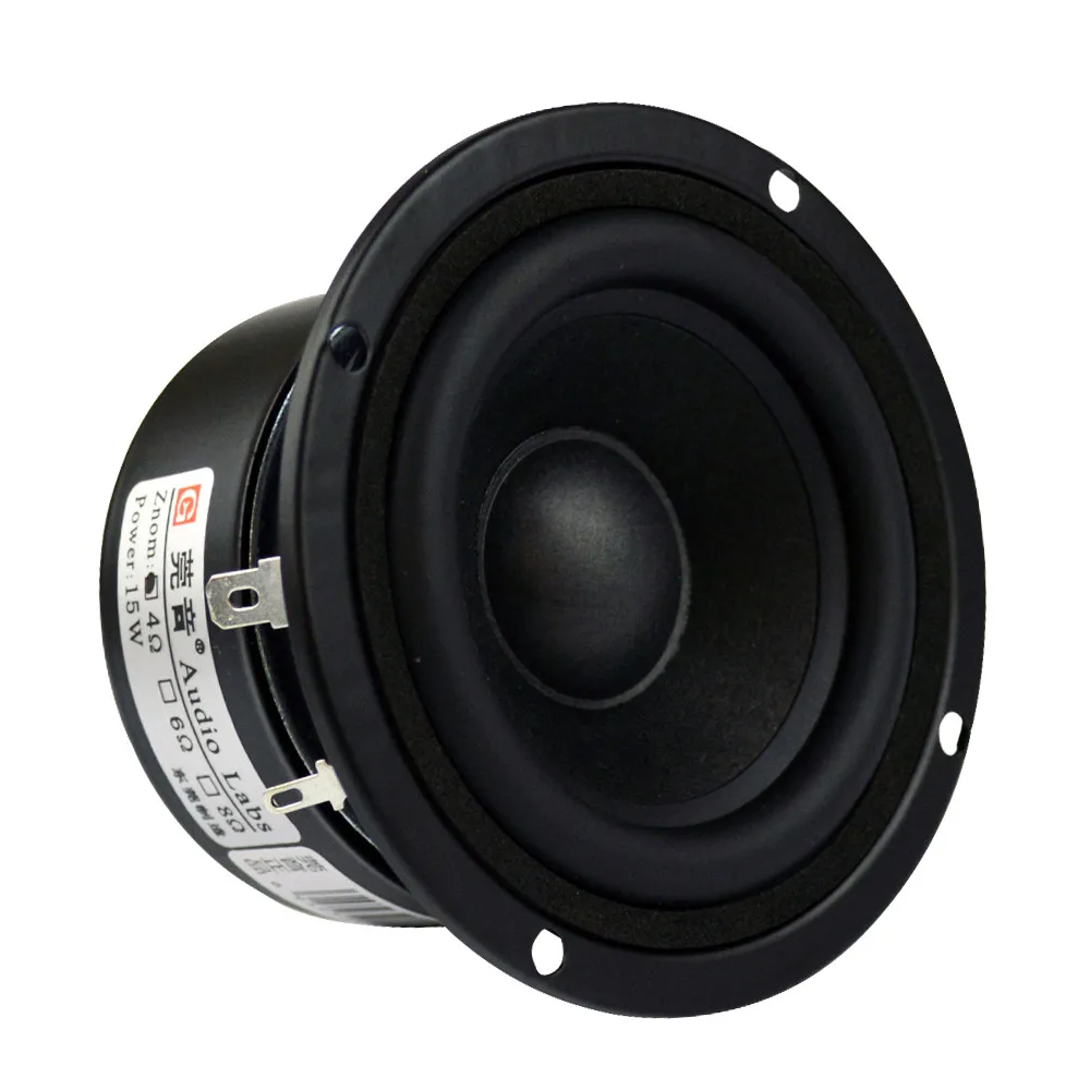 

2 PCS/lot Audio Labs 3'' Full Range frequency Speaker 3 inch unit with tweeter Medium and bass effect DIY home theater