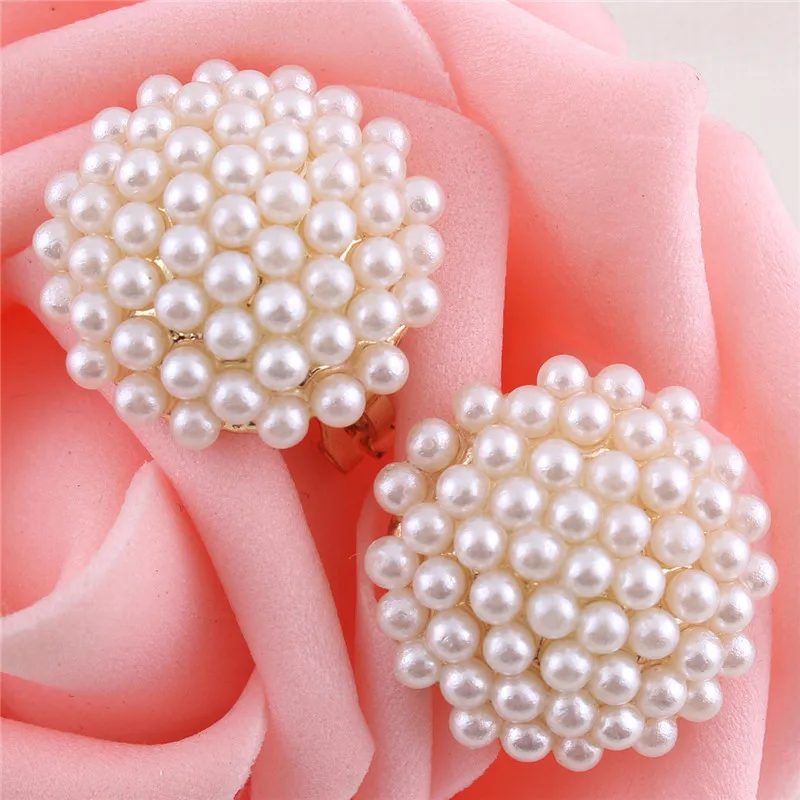 Korea style fashion pearl earrings  (2)