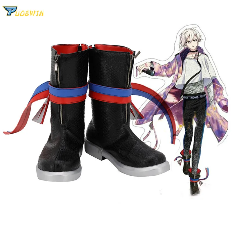 Обувь для косплея IDOLiSH7 Kujo Tenn сделанные на заказ сапоги | Тематическая одежда и