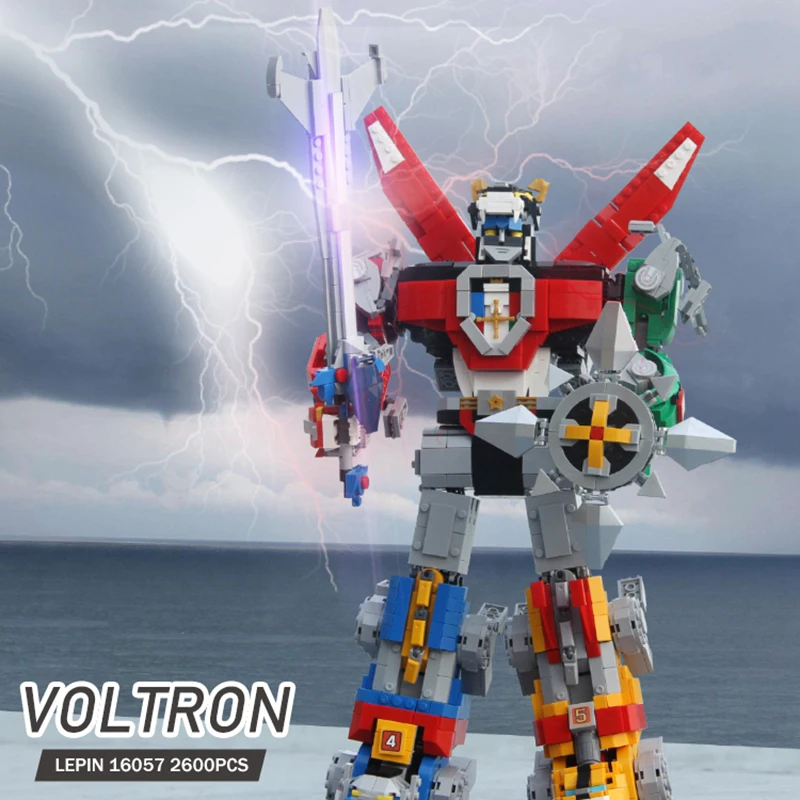 

LEPIN 16057 Throne Of Voltronly Robot King Compatible LegoINglys 21311 Model Building Blocks Brick Toy