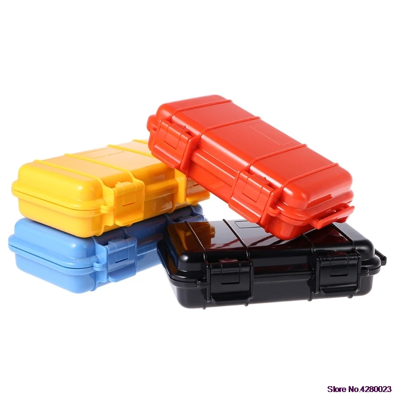 

2019 New Camping EDC Shockproof Waterproof Box Safety Survival Aid Storage Case Container