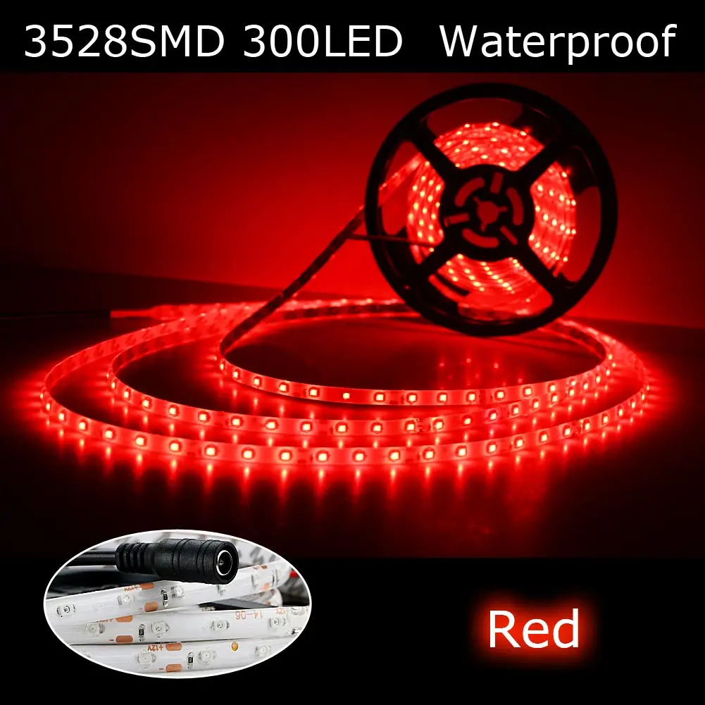 

2018 New 5M 3528SMD 300LED Strip Light Waterproof Wedding Christmas Home Decoration Ribbon Diode Tape Flexible Light Lamp