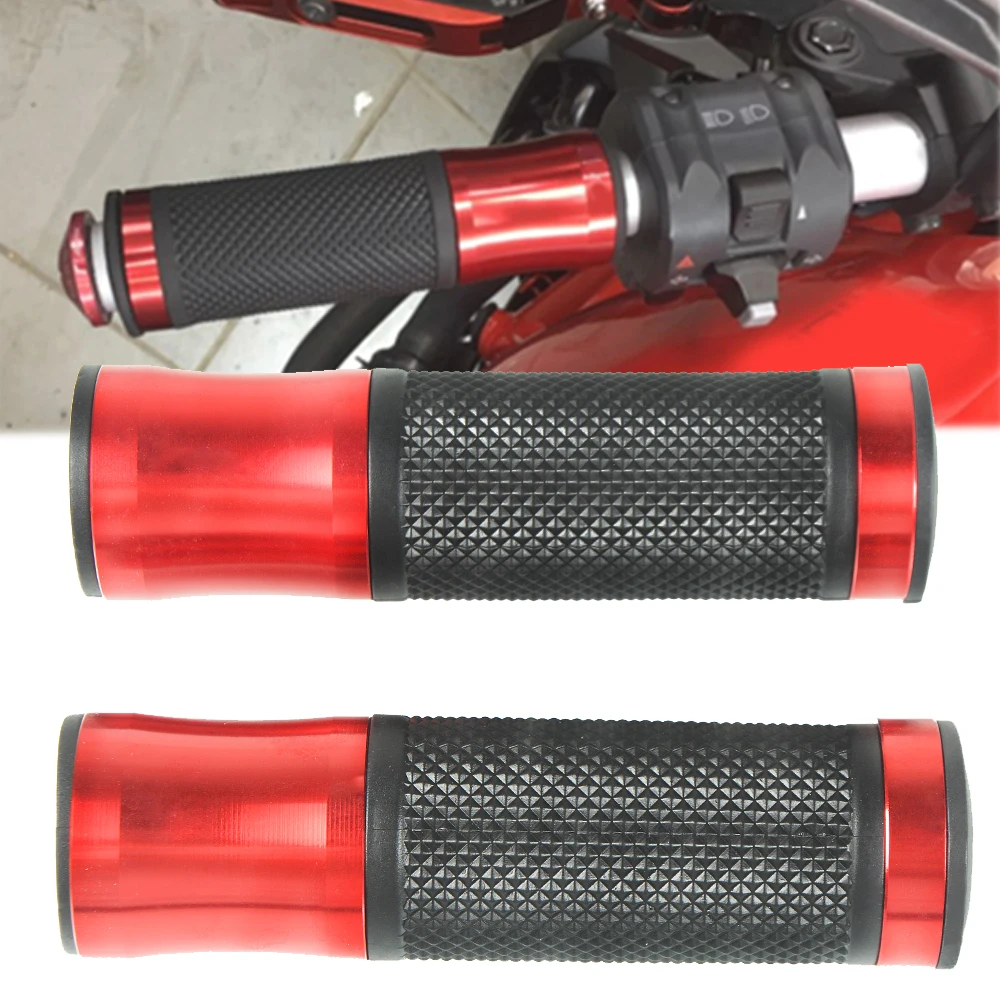 Рукоятки для мотоцикла для Suzuki GSXR 600 750 1000 Kawasaki Honda универсальные мотоциклетные ручки Рули 22 мм мото рукоятки