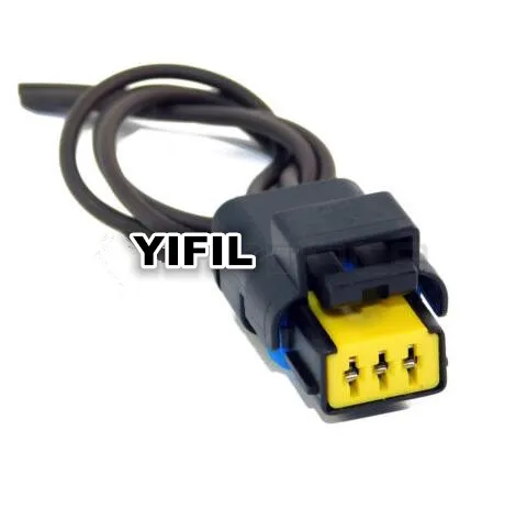 10 шт./лот 3 Pin/Way Женский фара коробка передач электрический FCI разъем с Pigtail для Renault peugeot Delphi Rail давление