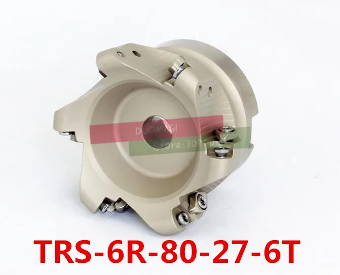 TRS 6R-80-27-6T торцевая фреза для фрезерования индексируемая плоская шероховатая