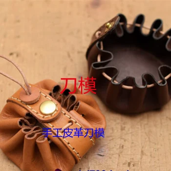 Japan Steel Blade DIY Leather Craft Coin Bag Wooden Die Cutting Knife Mould Hand Punch Tool Set 9cm Japan Steel Blade DIY Leather Craft Coin Bag Wooden Die Cutting Knife Mould Hand Punch Tool Set 9cm