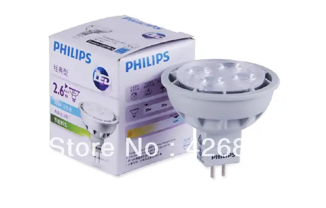 PHILIPS verlichting, Essentiële LED 3 20 W 2700 K 6500 K MR16 24D ... PHILIPS verlichting, Essentiële LED 3 20 W 2700 K 6500 K MR16 24D ...