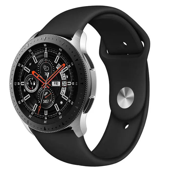 20 мм 22 мм группа для samsung galaxy watch active 46 мм 42 мм gear s3 frontier/классические s2 huami amazfit bip ремешок Спортивные силиконовый ремень