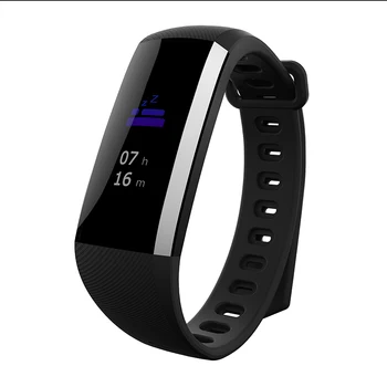 

New color screen smart bracelet blood pressure heart rate sleep monitoring exercise step waterproof multi - functional bracele