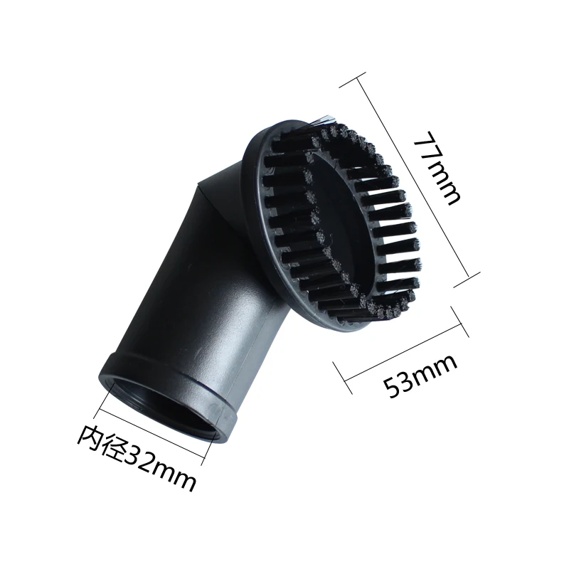 1 piece Universal tound nozzle with bristles 32mm for Nilfisk Parkside Festool Wetrok Taski Vacuum Cleaner Parts 1 piece Universal tound nozzle with bristles 32mm for Nilfisk Parkside Festool Wetrok Taski Vacuum Cleaner Parts