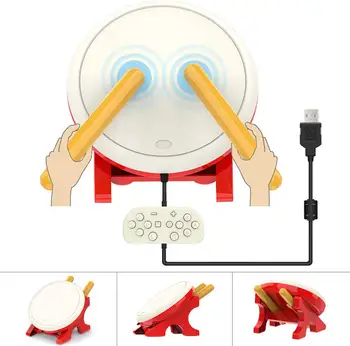 

Drum Controller match for Nintendo Switch Video Game Drum Master Controller Set Controller Console Gaming Accessories drum stick