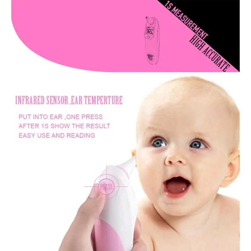 Детский цифровой инфракрасный двойной режим лба уха взрослый уход за телом термометр здоровье уход термометры