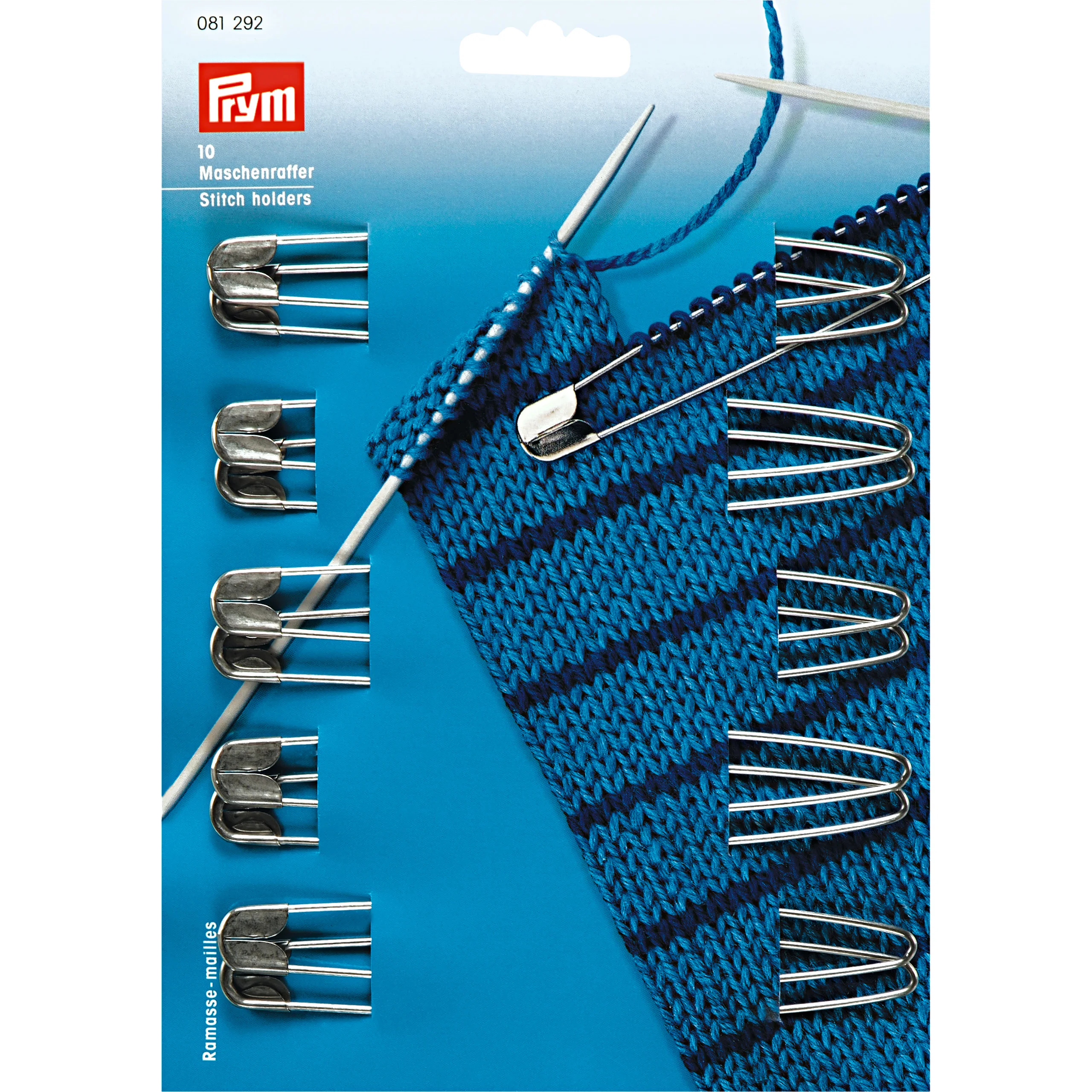 

Germany Prym 081292, weaving, anti-shedding pin, 13cm, manual diy, Stitch holders