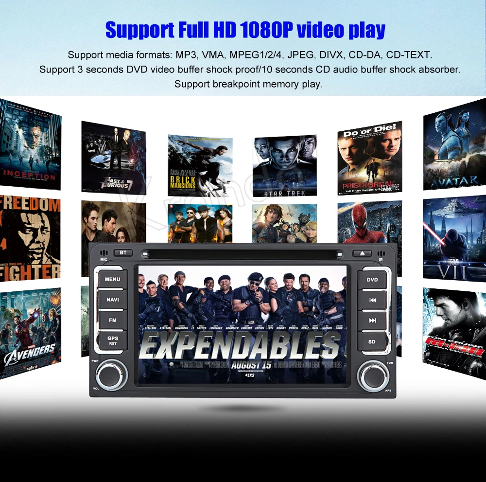 Top Krando 6.2" Android 8.0 car gps navigation for toyota RAV4 COROLLA VIOS HILUX Terios Land Cruiser 100 audio dvd player 4