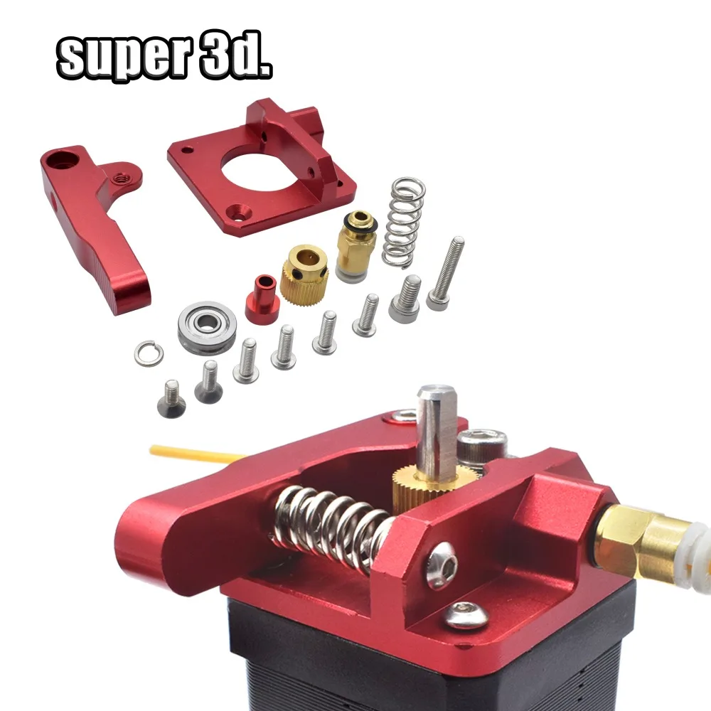 

3D Printer Parts MK8 Extruder Aluminum Alloy Block Bowden Extruder 1.75MM Filament Reprap Extrusion For CR10 CR-10 CR-10S DIY
