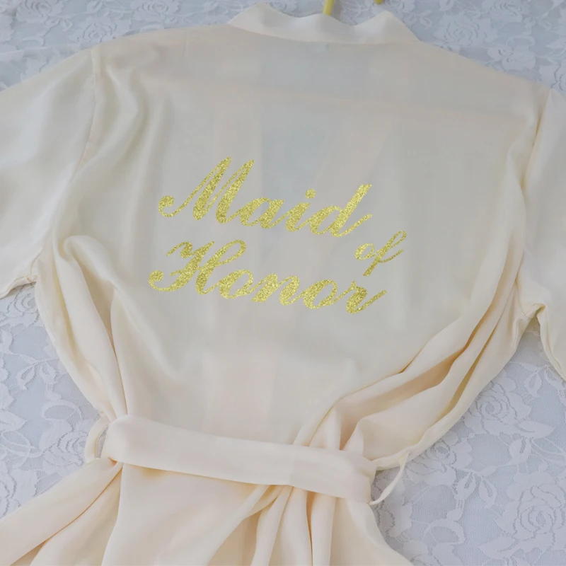 米白色 Maid of Honor