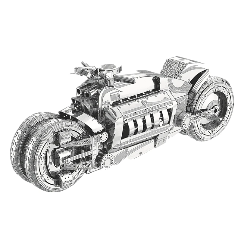 Модель ММЗ NANYUAN 3D набор металлических моделей Dodge Tomahawk модель сборки мотоцикла DIY