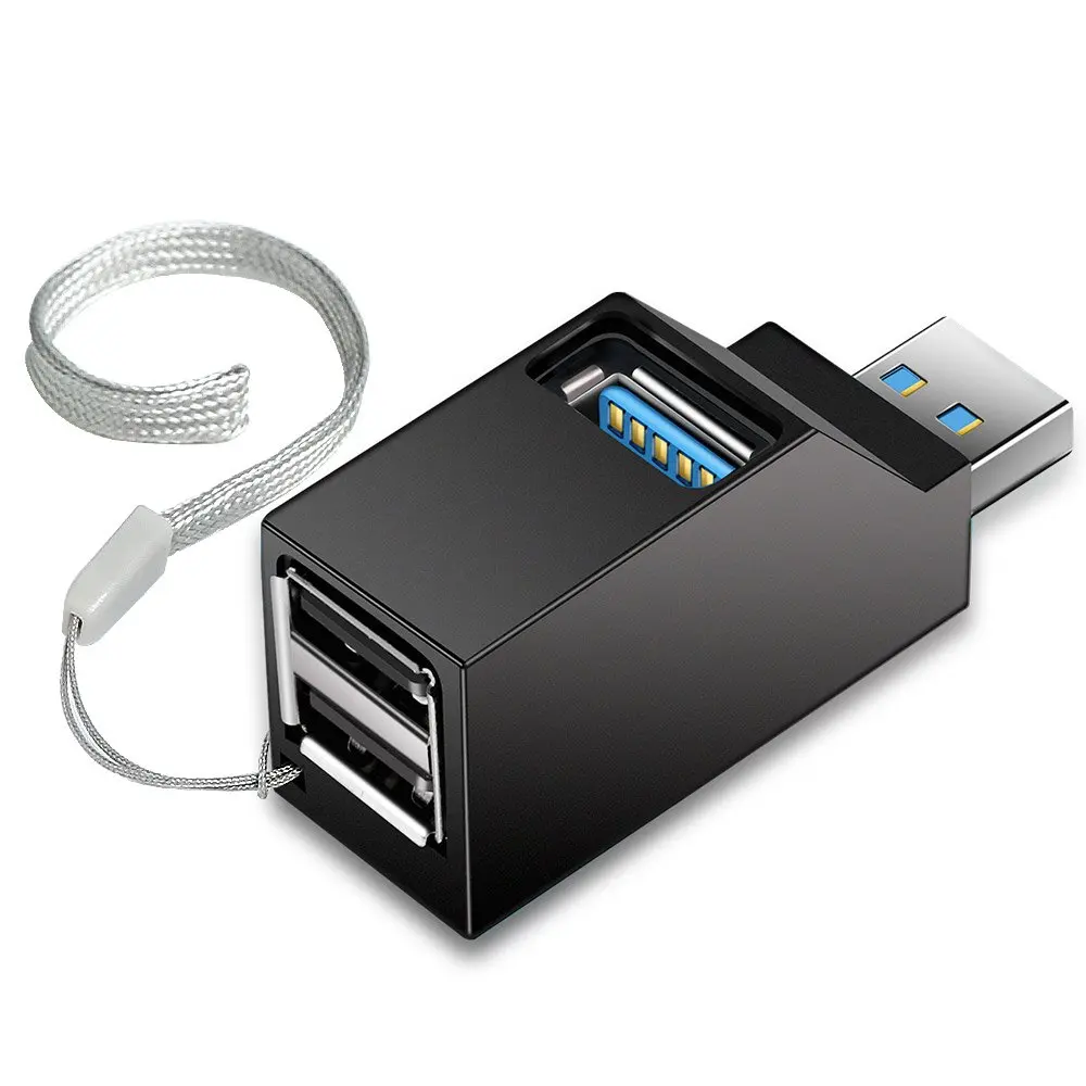 

Onvian 3 Port USB Hub High Speed Splitter Plug and Play Bus Powered