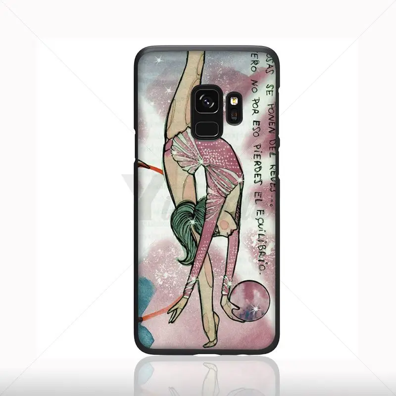 Love Gymnastics silhouette sports