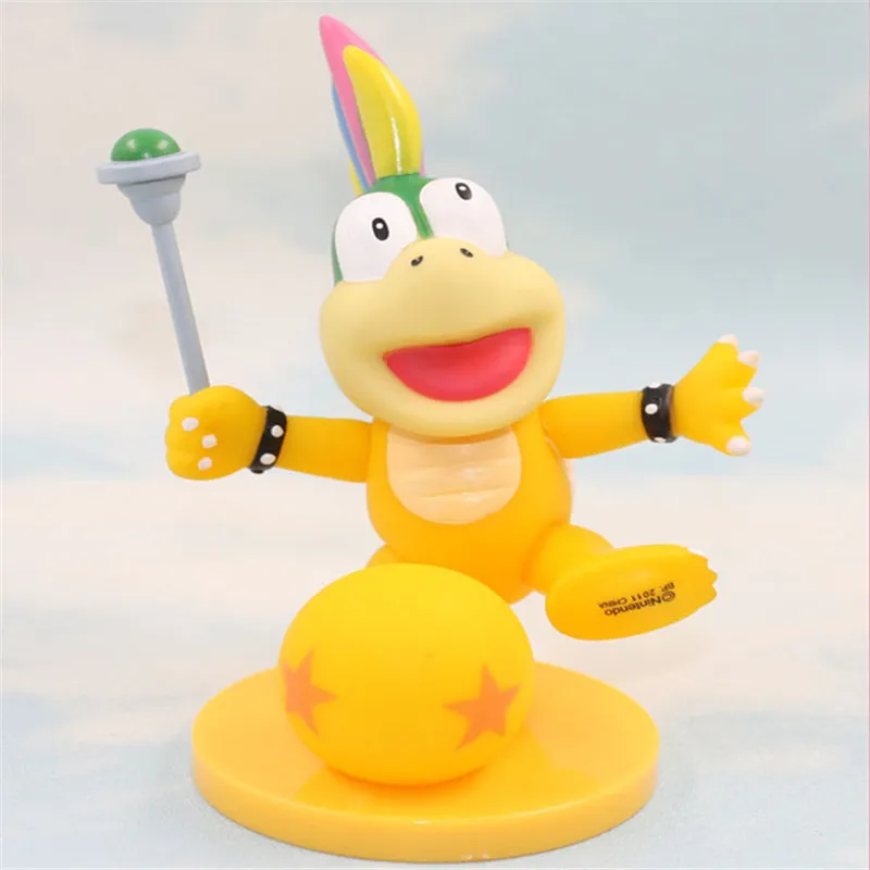 Rare Collection 10cm Super Mario Bros Koopaling Kids Iggy Ludwig Roy Wendy Lemmy Larry Action Figure Toy Rare Collection 10cm Super Mario Bros Koopaling Kids Iggy Ludwig Roy Wendy Lemmy Larry Action Figure Toy