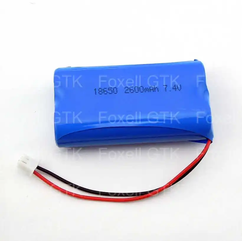 GTK High quality 2S1P 7.4v 8.4v 2600mah 2500mah battery pack 18650 for Bee amplifiers lithium batteries Speaker amplifier power (4)